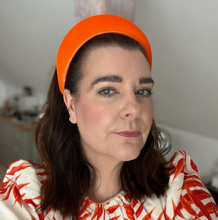 Load image into Gallery viewer, Extra Wide Padded headband, Velvet Headpiece, 7 cm