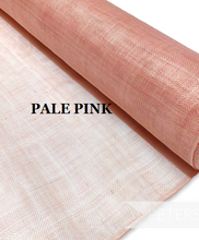 Load image into Gallery viewer, Big Black Saucer Hat with Pink Bow on a headband