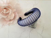 Load image into Gallery viewer, Halo headband with Crinoline overlay