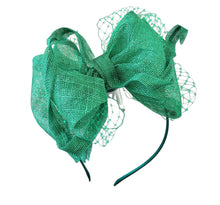 Load image into Gallery viewer, Big Bow Fascinator Headband