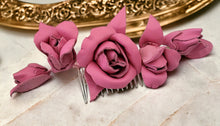 Load image into Gallery viewer, Delicate Pink Rose Vine Fascinator