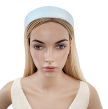 Load image into Gallery viewer, Powder Blue Silk Headband, Satin 4 cms Wide, Ladies Alice Band