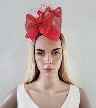 Load image into Gallery viewer, Big Bow Fascinator Headband
