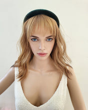 Load image into Gallery viewer, Luxury Silk Velvet Padded Headband, Headpiece, 2.5 cms Wide