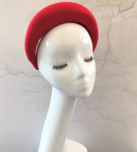 Load image into Gallery viewer, Extra Tall Satin Halo crown headband (colour choice available)