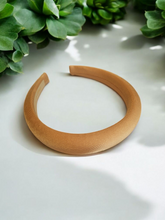 Load image into Gallery viewer, Narrow Satin Padded headband - Colour options
