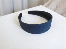 Load image into Gallery viewer, New Denim Alice Band Headband – Stylish and Versatile Flat Hairband, Width Option