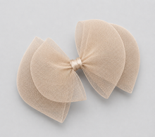 Load image into Gallery viewer, Oversized Double Bow Fascinator, Hair Clip or Comb