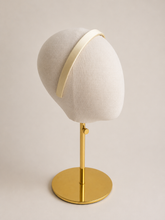 Load image into Gallery viewer, Butter Yellow Silk Alice Band | Width choice