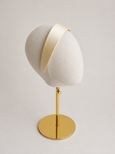 Load image into Gallery viewer, Butter Yellow Silk Alice Band | Width choice
