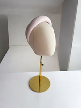 Load image into Gallery viewer, Baby Pink Padded Headband, Duchess Satin 4 cm wide