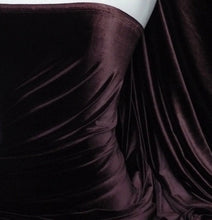 Load image into Gallery viewer, Burgundy Velvet Bow Ridged Headband Fascinator, Back Bow, Colour Options