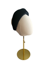 Load image into Gallery viewer, Velvet Ridged Headband, Halo Crown Fascinator 7.5 or 10 cm Wide (colour options)