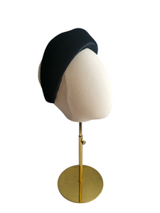 Velvet Ridged Headband, Halo Crown Fascinator 7.5 or 10 cm Wide (colour options)