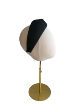 Load image into Gallery viewer, Velvet Ridged Headband, Halo Crown Fascinator 7.5 or 10 cm Wide (colour options)