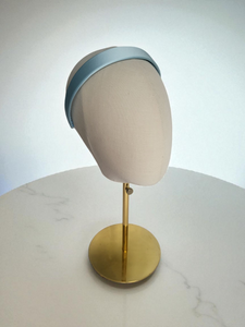 Powder blue Satin Alice Headband – Duchess Satin, Various Width Options