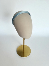 Load image into Gallery viewer, Powder blue Satin Alice Headband – Duchess Satin, Various Width Options