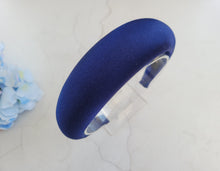 Load image into Gallery viewer, Satin Padded Headband 4 cm wide