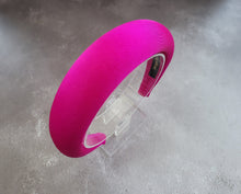 Load image into Gallery viewer, Satin Padded Headband 4 cm wide