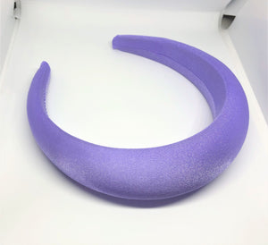 Satin Padded Headband 4 cm wide