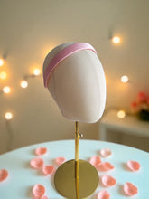 Load image into Gallery viewer, Pink Satin Alice Headband – Duchess Satin, Various Width Options