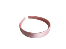 Load image into Gallery viewer, Pink Satin Alice Headband – Duchess Satin, Various Width Options