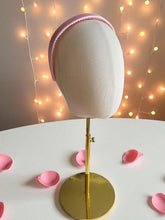 Load image into Gallery viewer, Pink Satin Alice Headband – Duchess Satin, Various Width Options