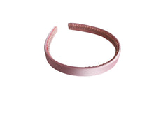 Load image into Gallery viewer, Pink Satin Alice Headband – Duchess Satin, Various Width Options