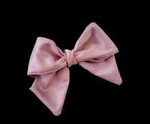 Load image into Gallery viewer, Satin Bow Hair Clip
