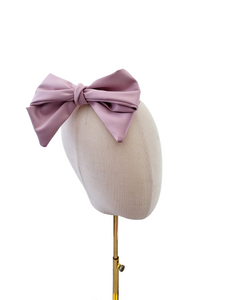 Satin Bow Hair Clip