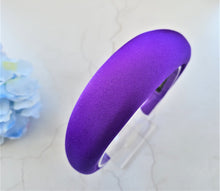 Load image into Gallery viewer, Satin Padded Headband 4 cm wide