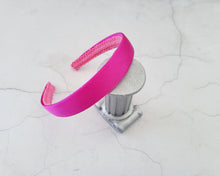 Load image into Gallery viewer, Pure Silk Headband, Alice Band, 2 cms width, Luxury Gift