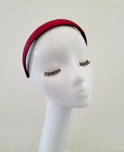 Load image into Gallery viewer, Pure Silk Headband, Alice Band, 2 cms width, Luxury Gift