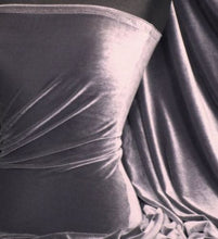 Load image into Gallery viewer, Burgundy Velvet Bow Ridged Headband Fascinator, Back Bow, Colour Options