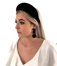 Load image into Gallery viewer, Extra Wide Padded headband, Velvet Headpiece, 7 cms  or 8 cms Wide