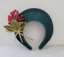 Load image into Gallery viewer, Winter Christmas Fascinator