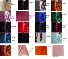 Load image into Gallery viewer, Burgundy Velvet Bow Ridged Headband Fascinator, Back Bow, Colour Options