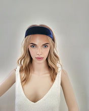 Load image into Gallery viewer, Silk Velvet  Flat Headband,  4 cms Wide