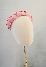 Load image into Gallery viewer, Plaited Woven Ribbon Headband, Fascinator, Luxury Ladies Gift, 5 cms Wide