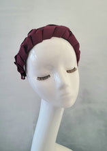 Load image into Gallery viewer, Plaited Woven Ribbon Headband, Fascinator, Luxury Ladies Gift, 5 cms Wide