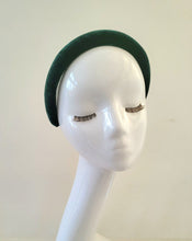 Load image into Gallery viewer, Luxury Silk Velvet Padded Headband, Headpiece, 2.5 cms Wide