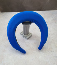 Load image into Gallery viewer, Extra tall padded satin halo headband 4 cms height