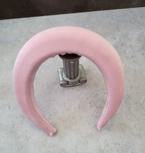 Load image into Gallery viewer, Extra tall padded satin halo headband 4 cms height