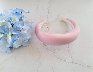 Duchess satin padded headband