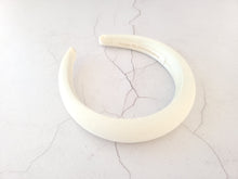 Load image into Gallery viewer, Narrow Satin Padded headband - Colour options