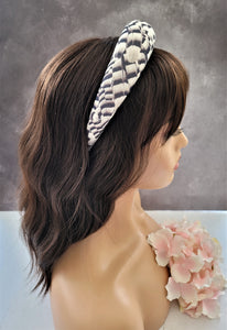 Feather Pattern Padded headband