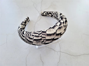 Feather Pattern Padded headband