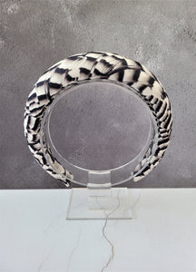 Feather Pattern Padded headband