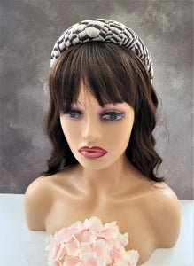 Feather Pattern Padded headband