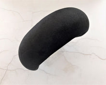 Load image into Gallery viewer, Blue Fascinator Padded Headband, with Navy Blusher Veil, Extra Wide 6 cms, Padded Design